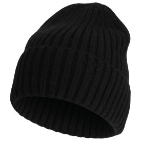 Nilton's gebreide muts -15% merino-Zwart