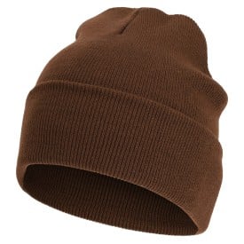 Gebreide Muts-Bruin