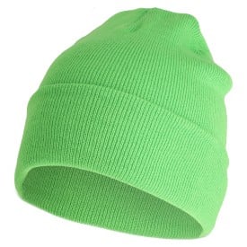 Gebreide muts-Lichtgroen