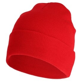 Gebreide Muts-Rood