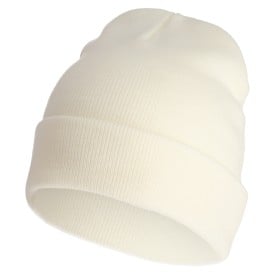 Gebreide Muts-Wit
