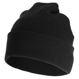 Gebreide Muts-Zwart