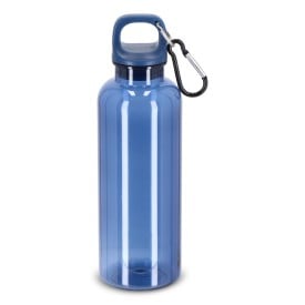 Noa waterfles R-PET 500 ml Transparant-Transparant donker blauw