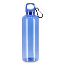 Noa waterfles R-PET 750 ml Transparant-Transparant blauw
