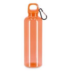 Noa waterfles R-PET 750 ml Transparant-Transparant oranje (n0426)