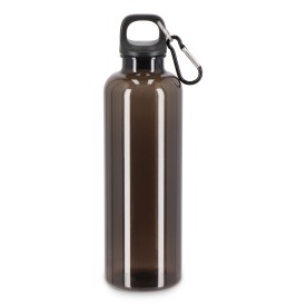 Noa waterfles R-PET 750 ml Transparant-Transparant zwart