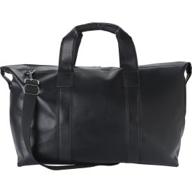 Noah sporttas - leer - verstelbare nylon band - ritssluiting