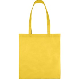 Non-woven (80 gsm) draagtas Taye-Geel
