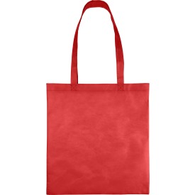 Non-woven (80 gsm) draagtas Taye-Rood