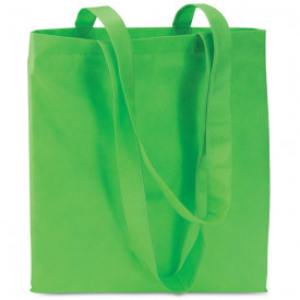 Non-woven boodschappentas-Groen-Zonder opdruk