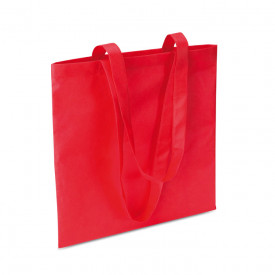 Non-woven boodschappentas-Rood-Zonder opdruk