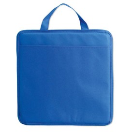 Stadionkussen - 30 x 30 cm non woven PP - met hengsel en opbergvak