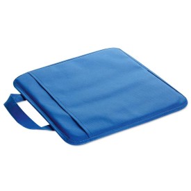 Stadionkussen - 30 x 30 cm non woven PP - met hengsel en opbergvak