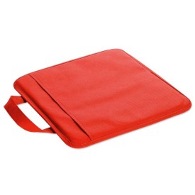 Stadionkussen - 30 x 30 cm non woven PP - met hengsel en opbergvak