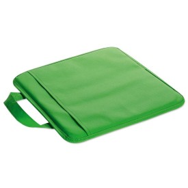 Stadionkussen - 30 x 30 cm non woven PP - met hengsel en opbergvak