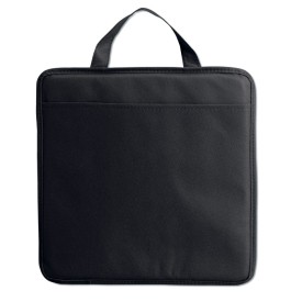 Stadionkussen - 30 x 30 cm non woven PP - met hengsel en opbergvak