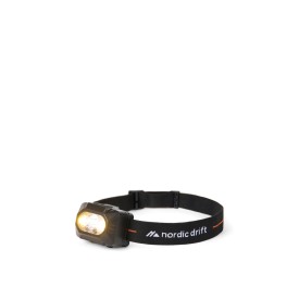 NordicDrift Everest krachtige hoofdlamp met dubbele batterij