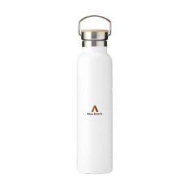 Nordvik RCS Recycled Steel 750 ml drinkfles-Wit