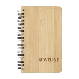Notebook made from Stonewaste-Bamboo A6 notitieboek-Bruin