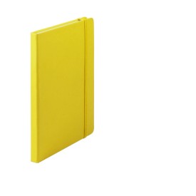 Cilux notitieboek - A5 - PU - 100 vellen - elastieksluiting en lint - hardcover