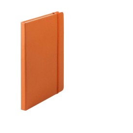 Cilux notitieboek - A5 - PU - 100 vellen - elastieksluiting en lint - hardcover