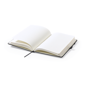 Xeria notitieboek - A5 - PU - 100 vellen - elastieksluiting en bladwijzer - hardcover