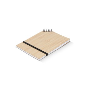 Notitieboek - A6 - bamboe - 70 vellen - hoekbinding