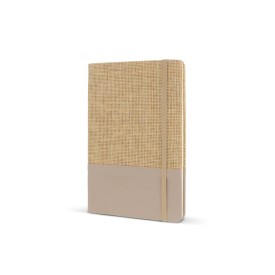 Notitieboek jute R-PET GRS-Ecru