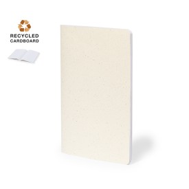 Kanlio notitieboek - A5 - gerecycled karton - 60 vellen - met omslag