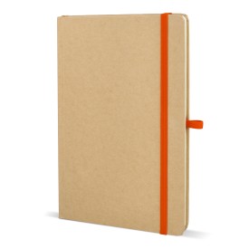 Notitieboek Kraftpapier A5-Oranje
