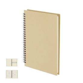 Notitieboek maandplanning celik - gerecycled karton - harde kaft - 80 bladen