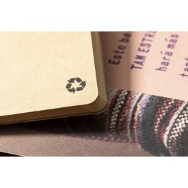 Rayish notitieboek - A5 - gerecycled karton - 60 vellen - softcover