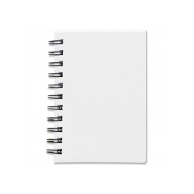 Spiraal notitieboek - A5 - papier en karton - 100 vellen
