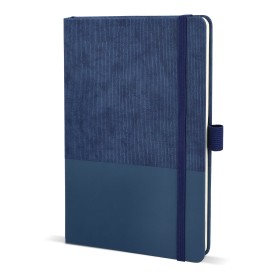 Notitieboek Thermo Leather A5-Donkerblauw