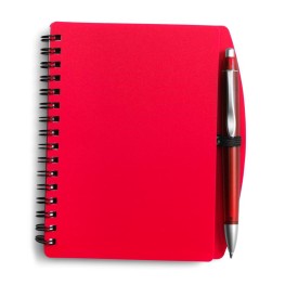 Kimora notitieboek - A6 - papier - 65 vellen - gelinieerd - inclusief balpen