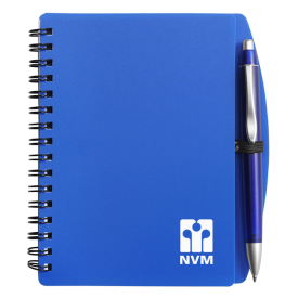 Kimora notitieboek - A6 - papier - 65 vellen - gelinieerd - inclusief balpen