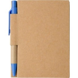 Cooper notitieboek - A7 - papier - 80 vellen - gelinieerd - inclusief kartonnen pen