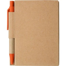 Cooper notitieboek - A7 - papier - 80 vellen - gelinieerd - inclusief kartonnen pen
