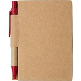 Cooper notitieboek - A7 - papier - 80 vellen - gelinieerd - inclusief kartonnen pen