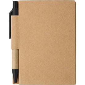 Cooper notitieboek - A7 - papier - 80 vellen - gelinieerd - inclusief kartonnen pen