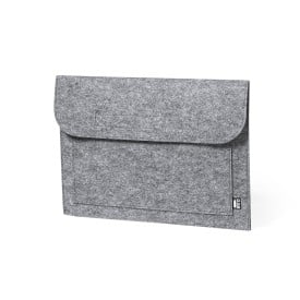 Novac laptoptas - rPET vilt - klittenbandsluiting