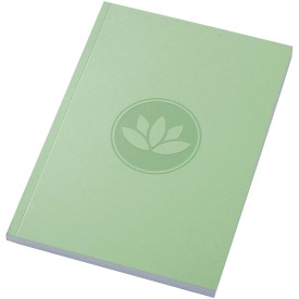 Novella Austen A5 gerecycled notitieboek met zachte cover, 100 vellen-Groen