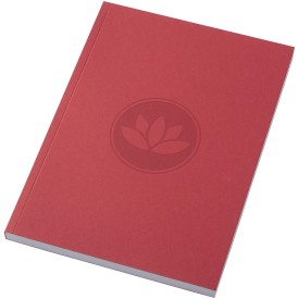 Novella Austen A5 gerecycled notitieboek met zachte cover, 100 vellen-Rood