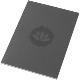 Novella Austen A5 gerecycled notitieboek met zachte cover, 50 vellen-Charcoal