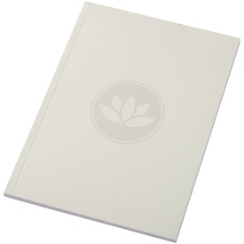 Novella Austen A5 gerecycled notitieboek met zachte cover, 50 vellen-Ivoorwit