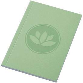 Novella Austen A6 gerecycled notitieboek met zachte cover, 50 vellen-Groen