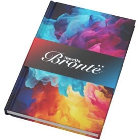 Novella Brontë A5 notitieboekje met harde kaft van gerecycled papier – 100 vellen