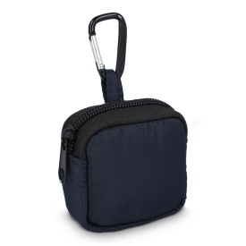 Nylon Earphones Pouch 6.5 x 6 cm-Donkerblauw