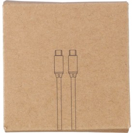 Jacob Type-C oplaadkabel - nylon - 35W - verpakt in kartonnen doosje