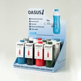 Oasus waterfles 500 ml - suikerriet - schroefdop
